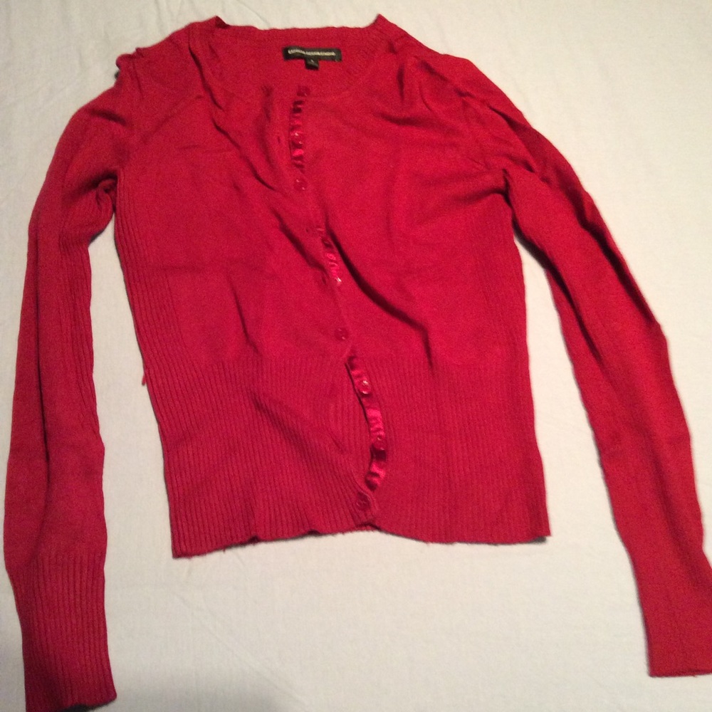 Express button down sweater